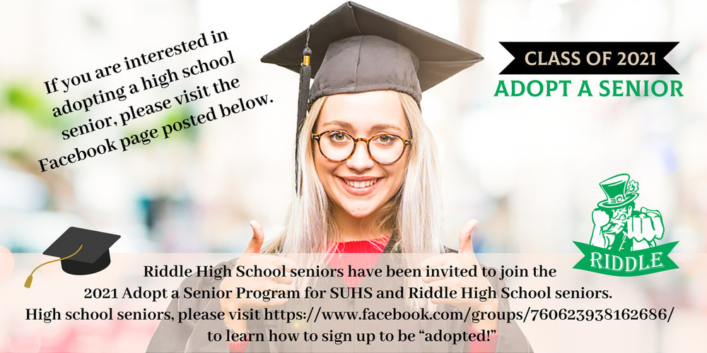 Adopt a Riddle High School Senior